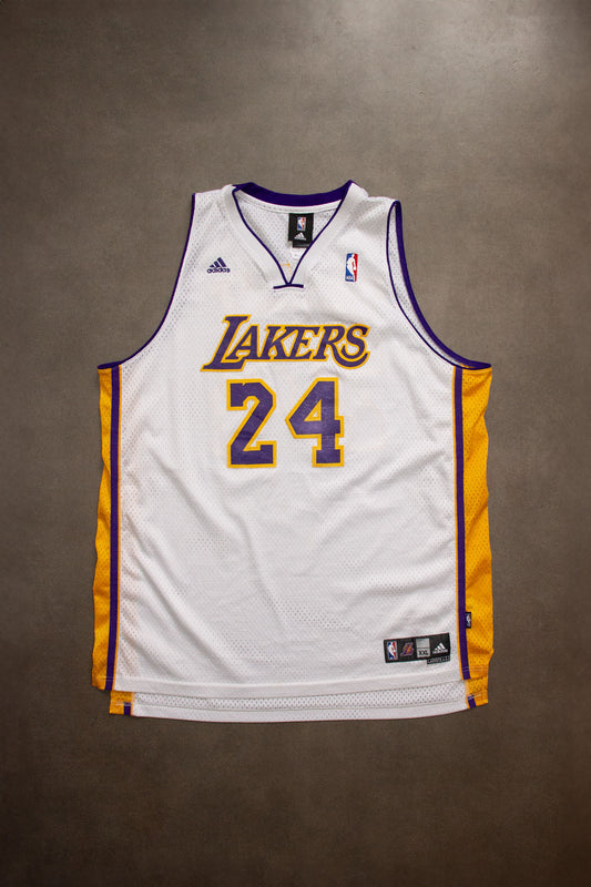 Kobe Bryant Los Angeles Lakers White Swingman Jersey