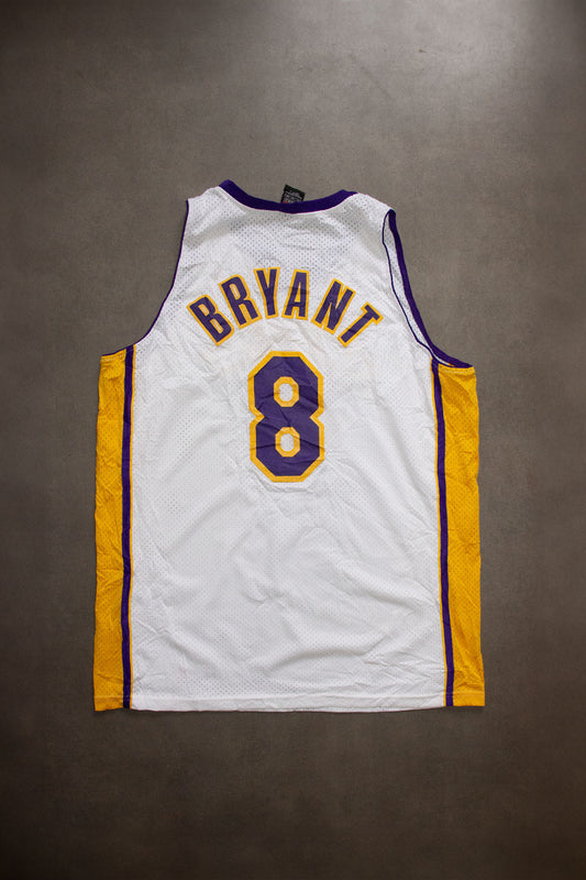 Kobe Bryant Los Angeles Lakers White Swingman Jersey