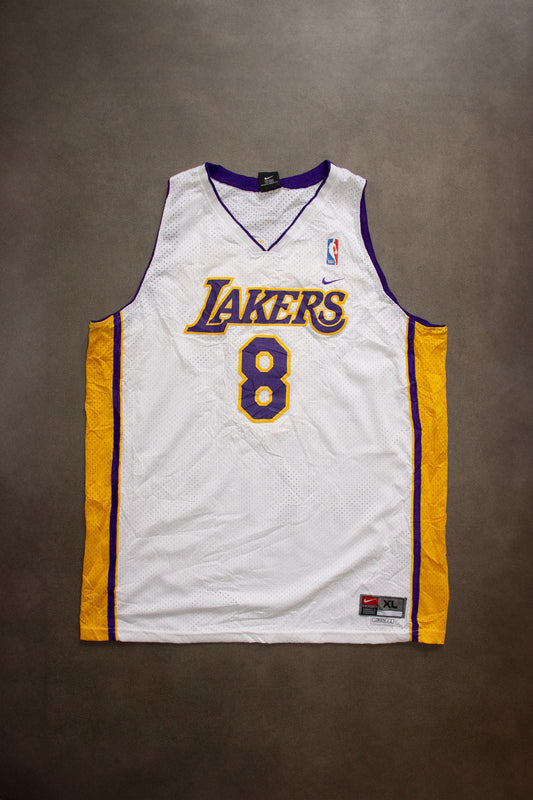 Kobe Bryant Los Angeles Lakers White Swingman Jersey