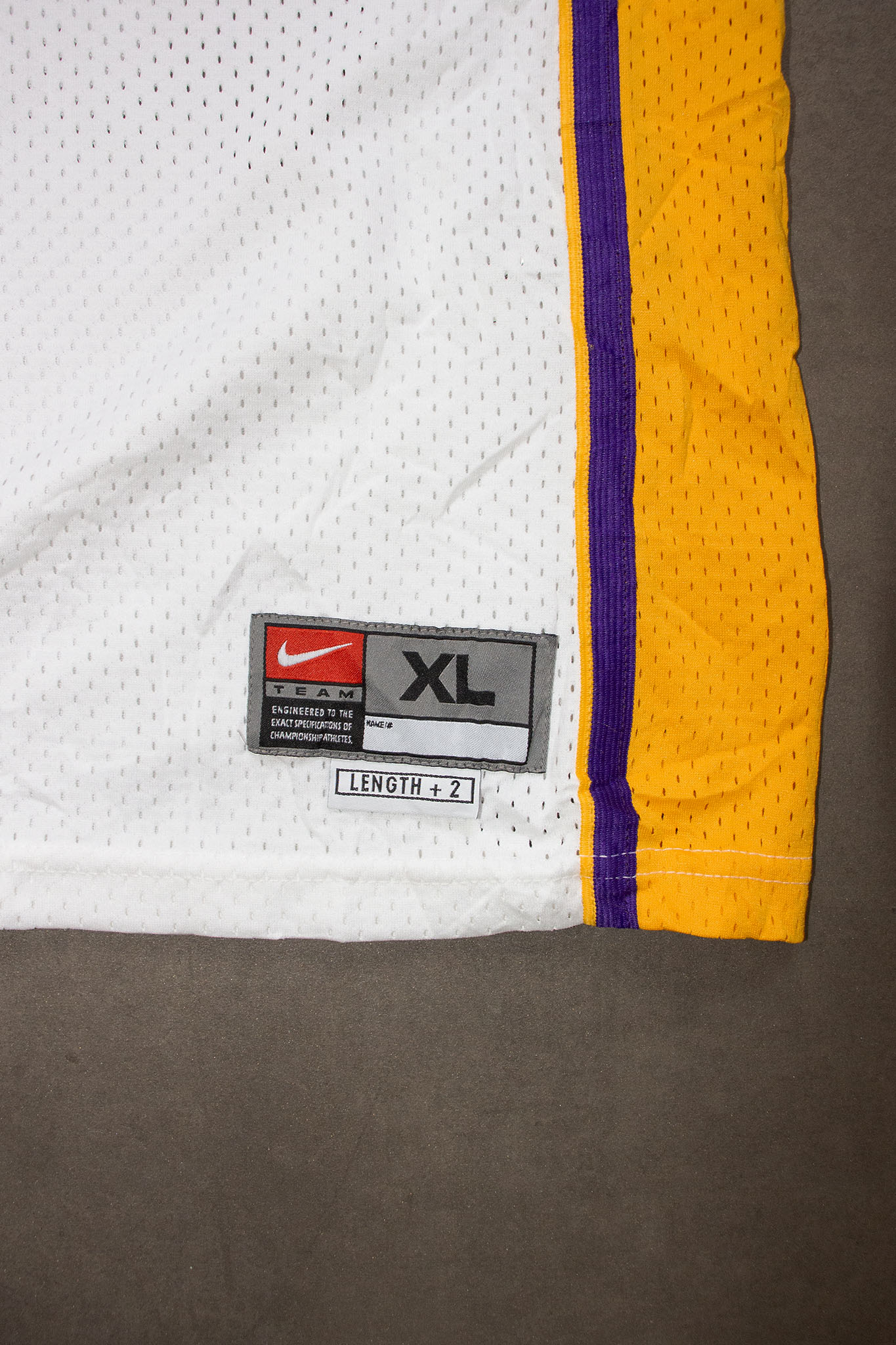 Kobe Bryant Los Angeles Lakers White Swingman Jersey