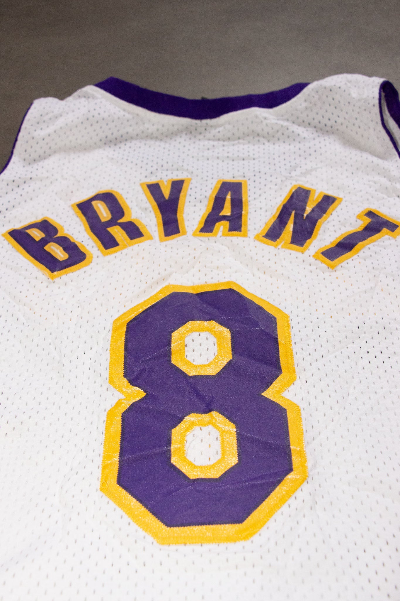 Kobe Bryant Los Angeles Lakers White Swingman Jersey