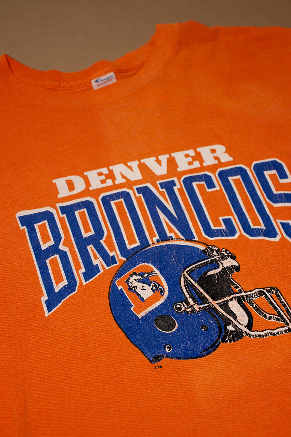 Denver Broncos Single Stitch T-Shirt