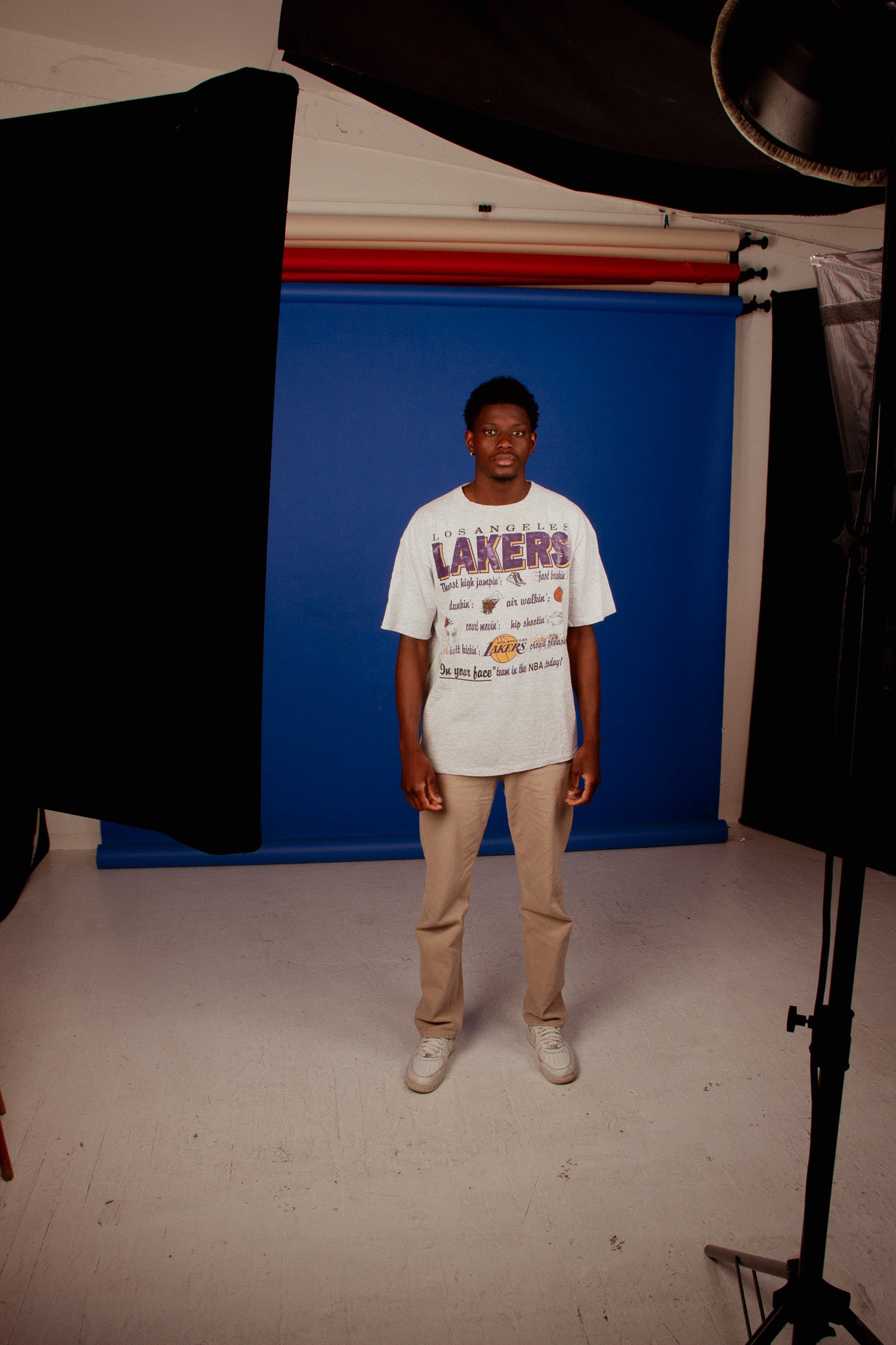 Los Angeles Lakers Single Stitch T-Shirt