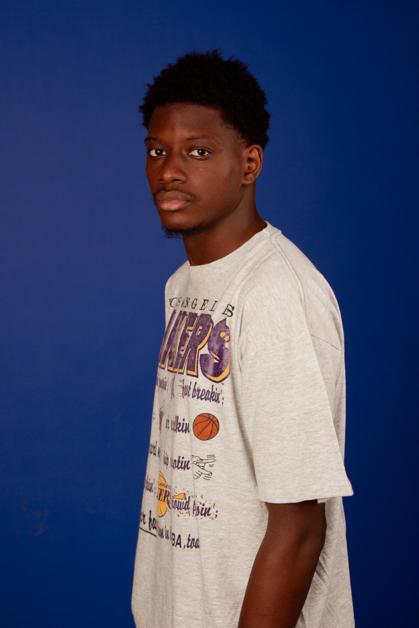Los Angeles Lakers Single Stitch T-Shirt