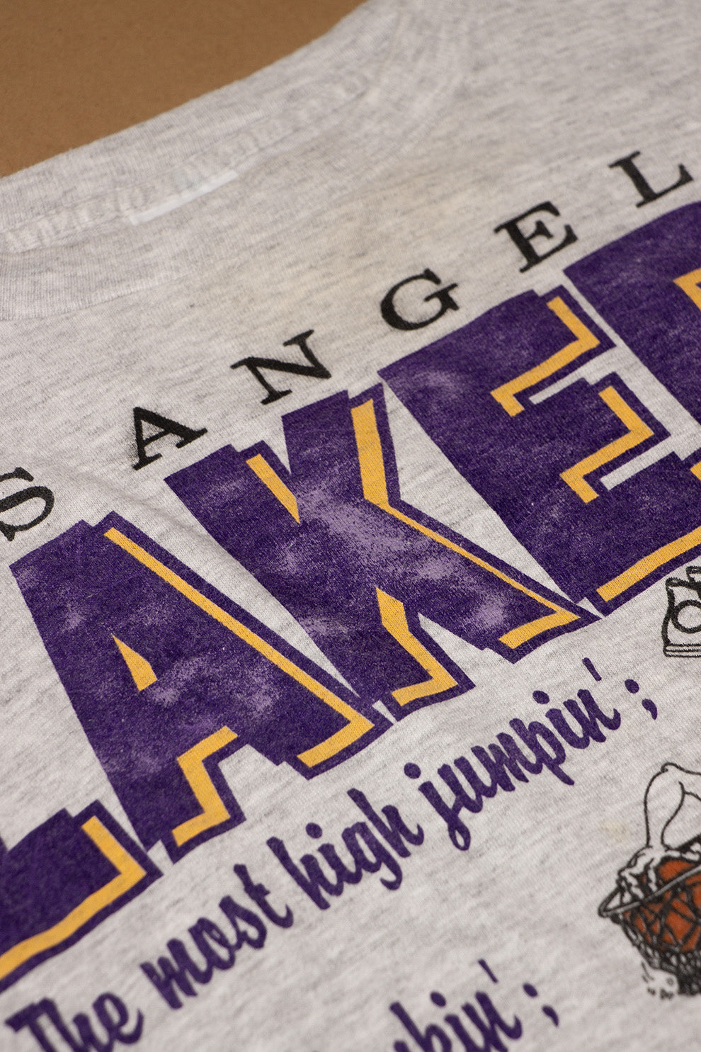 Los Angeles Lakers Single Stitch T-Shirt