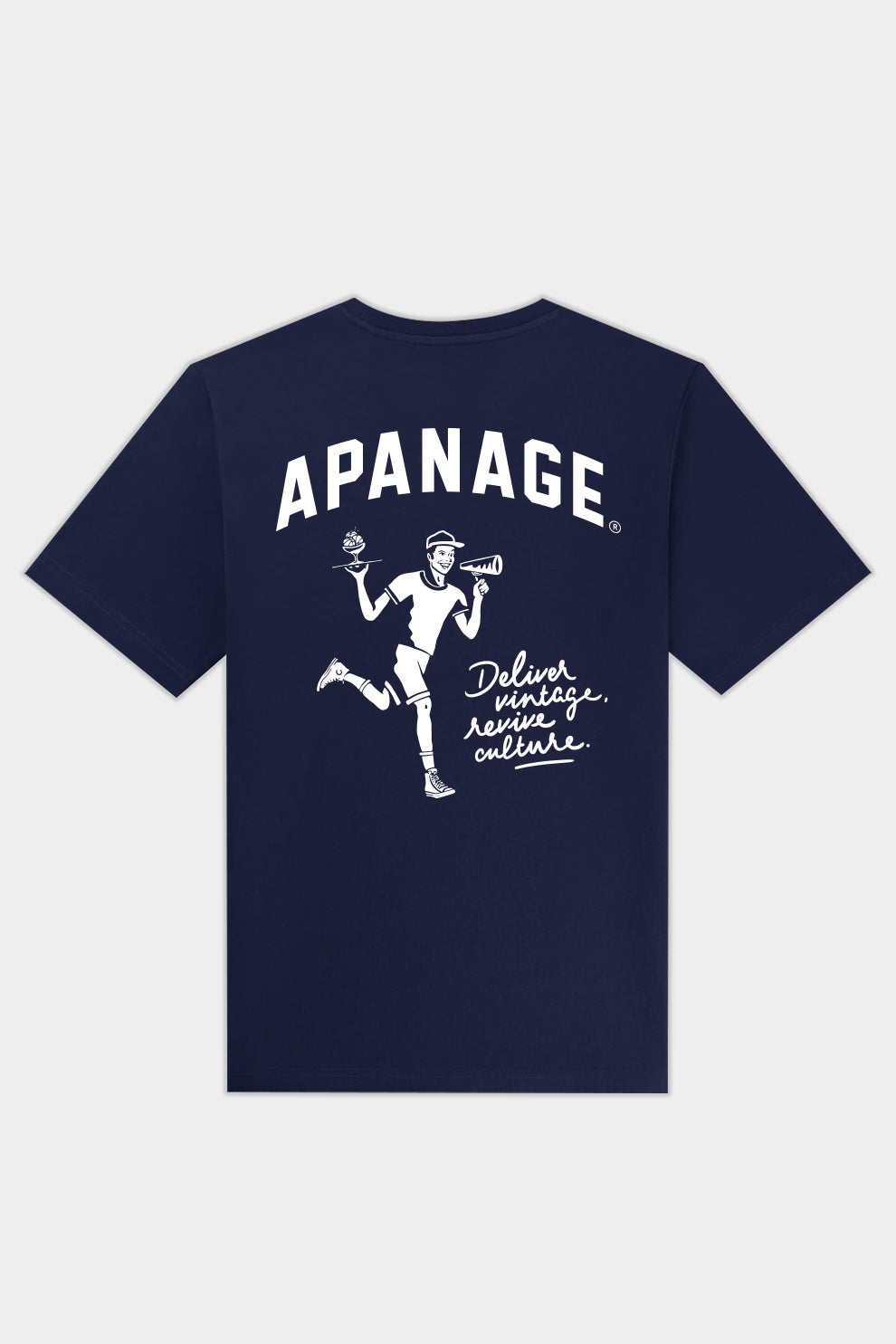 T-shirt Apanage - S01 - Bleu Marine (XL)
