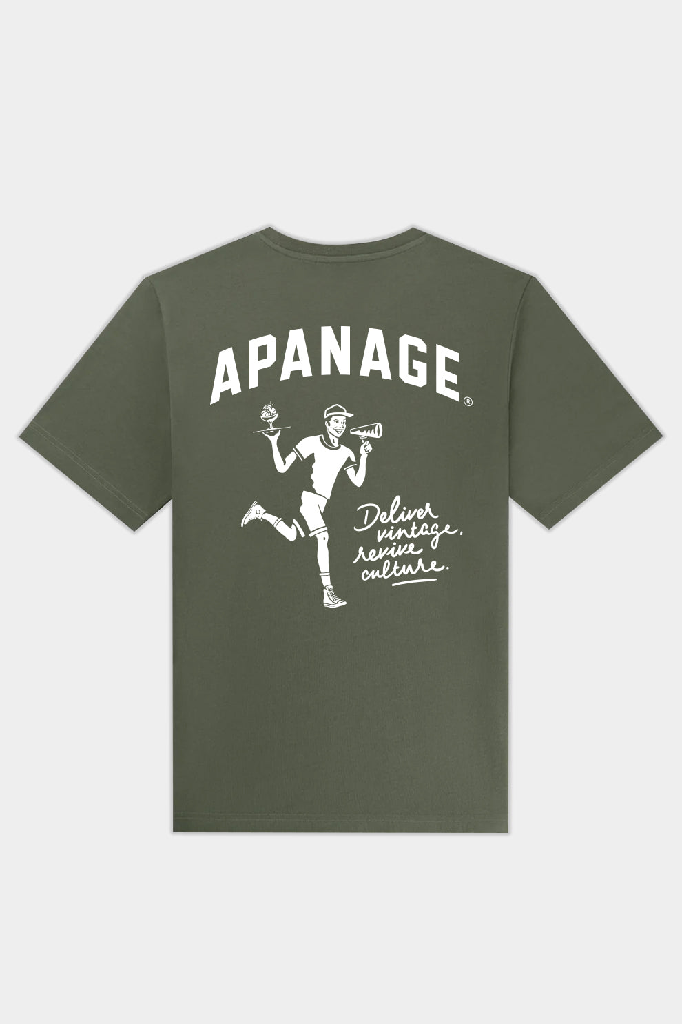 Apanage T-shirt - S01 - Sage (XXL)