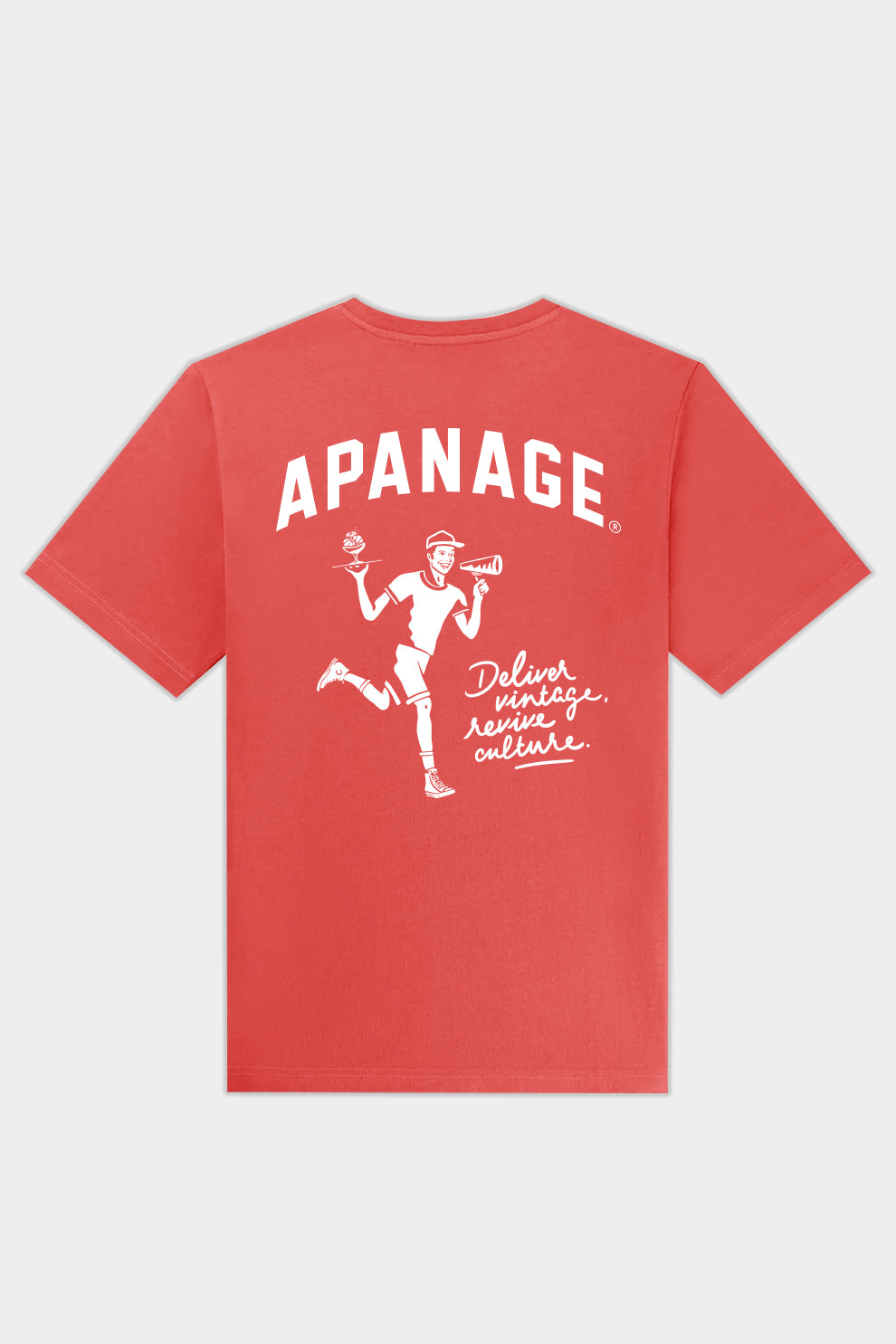 T-shirt Apanage - S01 - Corail (XS)