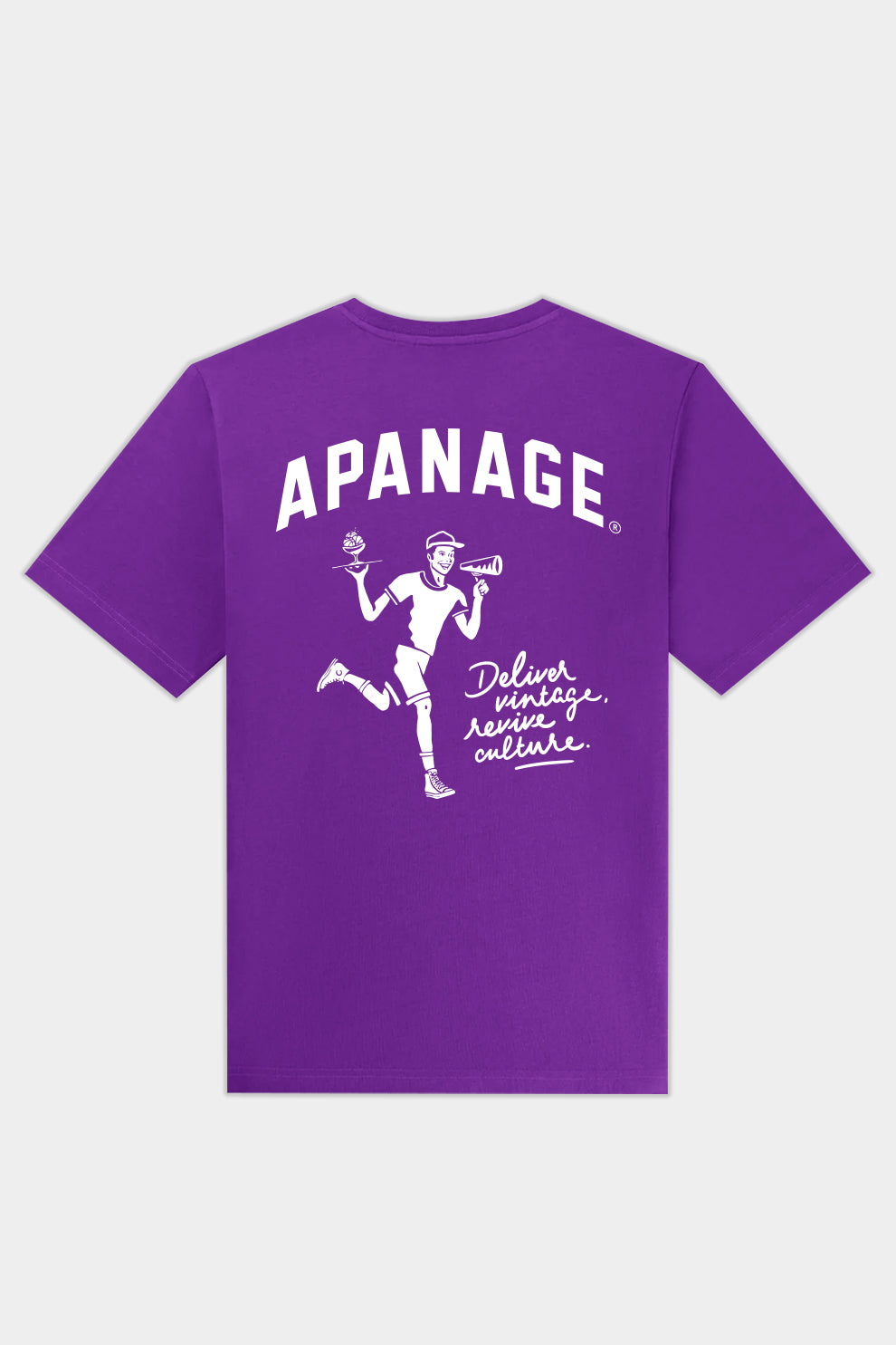 T-shirt Apanage - S01 - Violet (S)