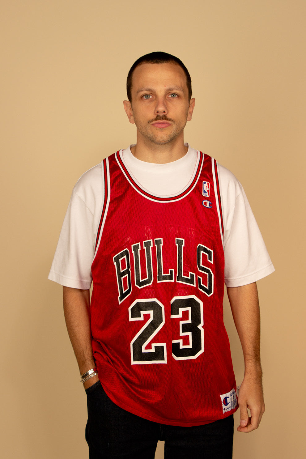 Maillot Michael Jordan Chicago Bulls Replica Reversible