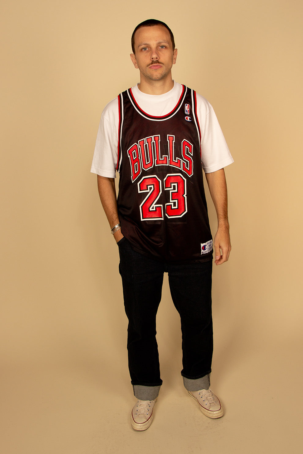 Maillot Michael Jordan Chicago Bulls Replica Reversible