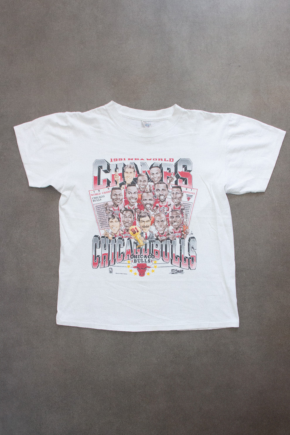 T-shirt Chicago Bulls NBA Champions 1991