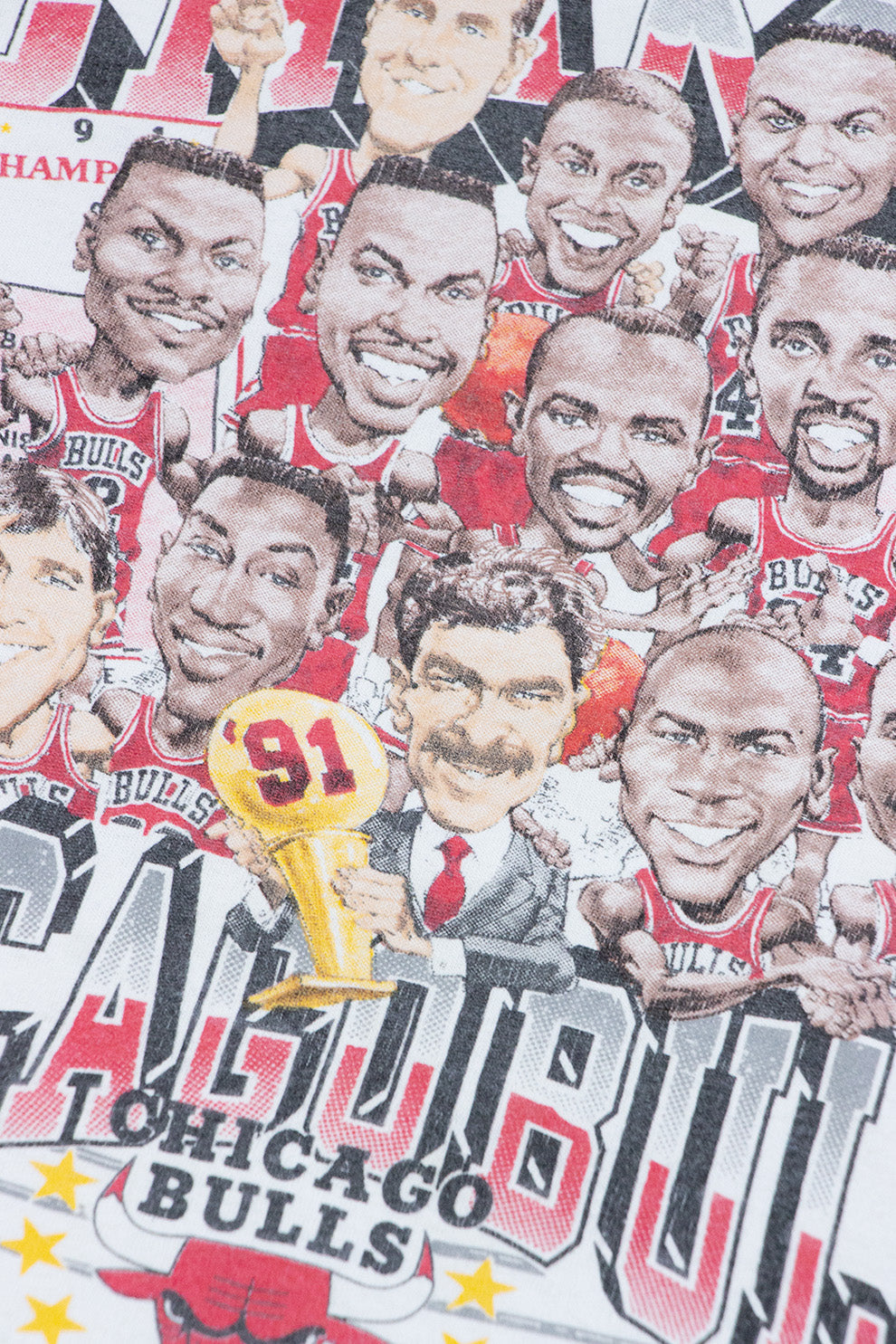 T-shirt Chicago Bulls NBA Champions 1991