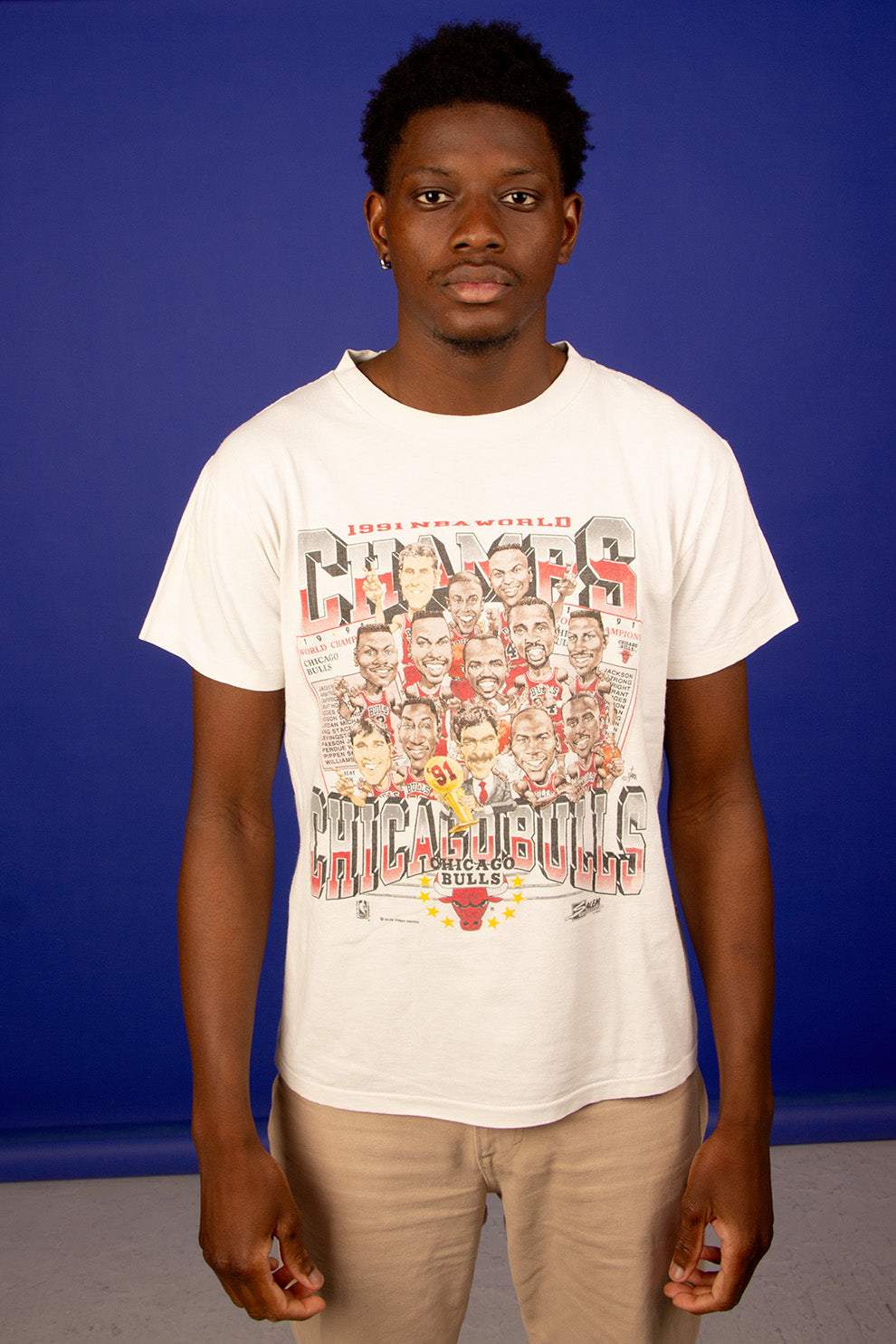 T-shirt Chicago Bulls NBA Champions 1991