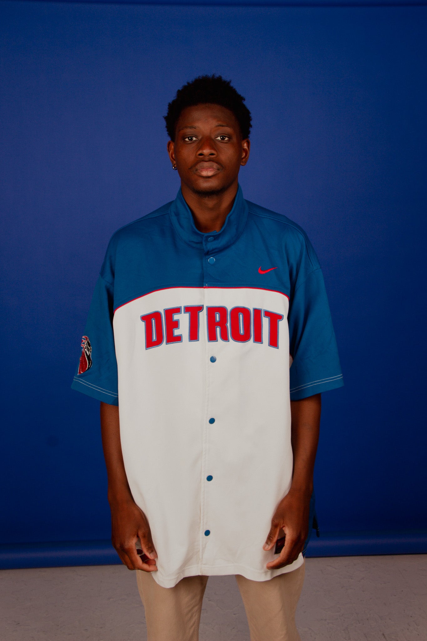 Warmup T-shirt Detroit Pistons 2003-2004