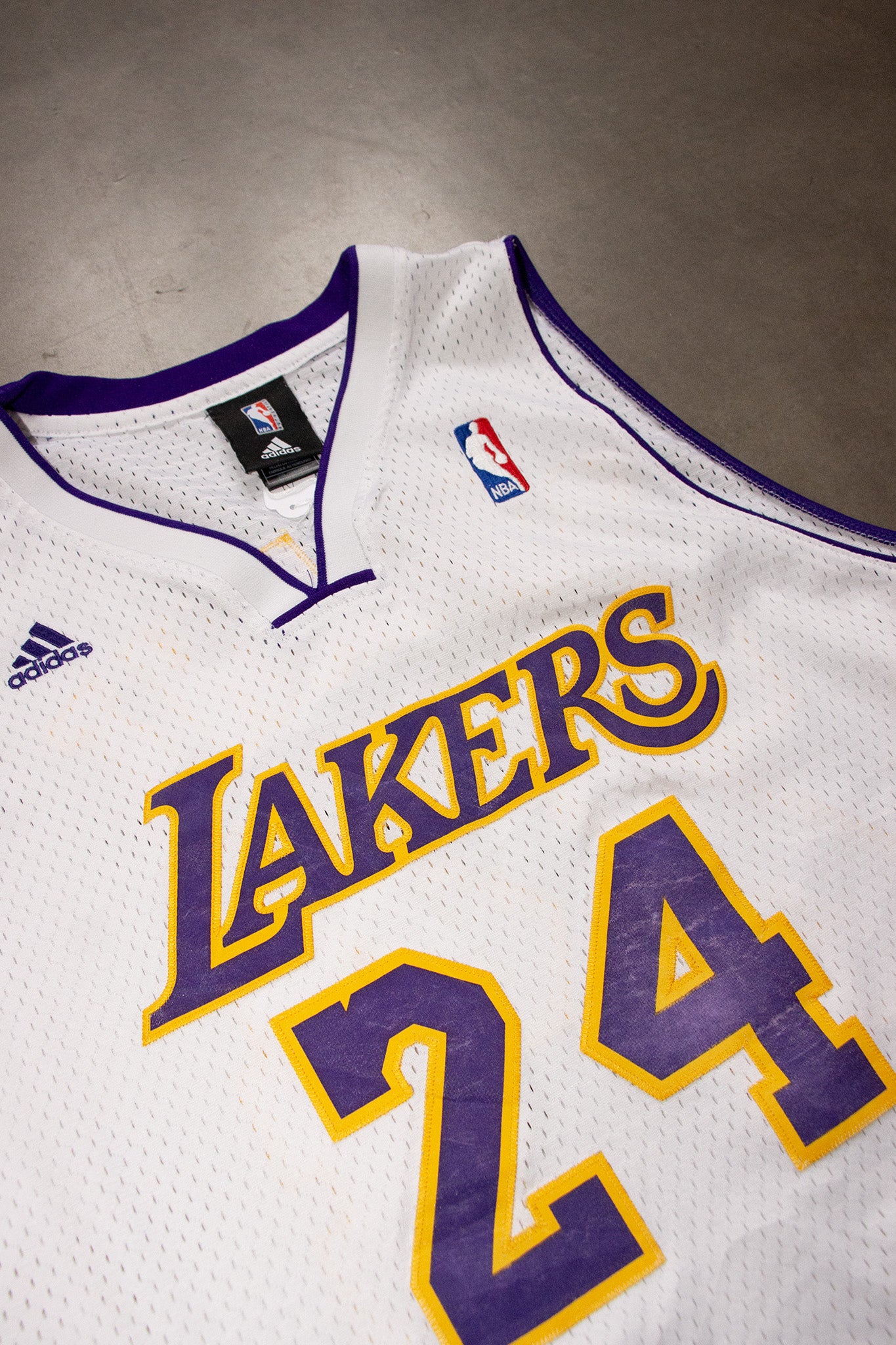Kobe Bryant Los Angeles Lakers White Swingman Jersey