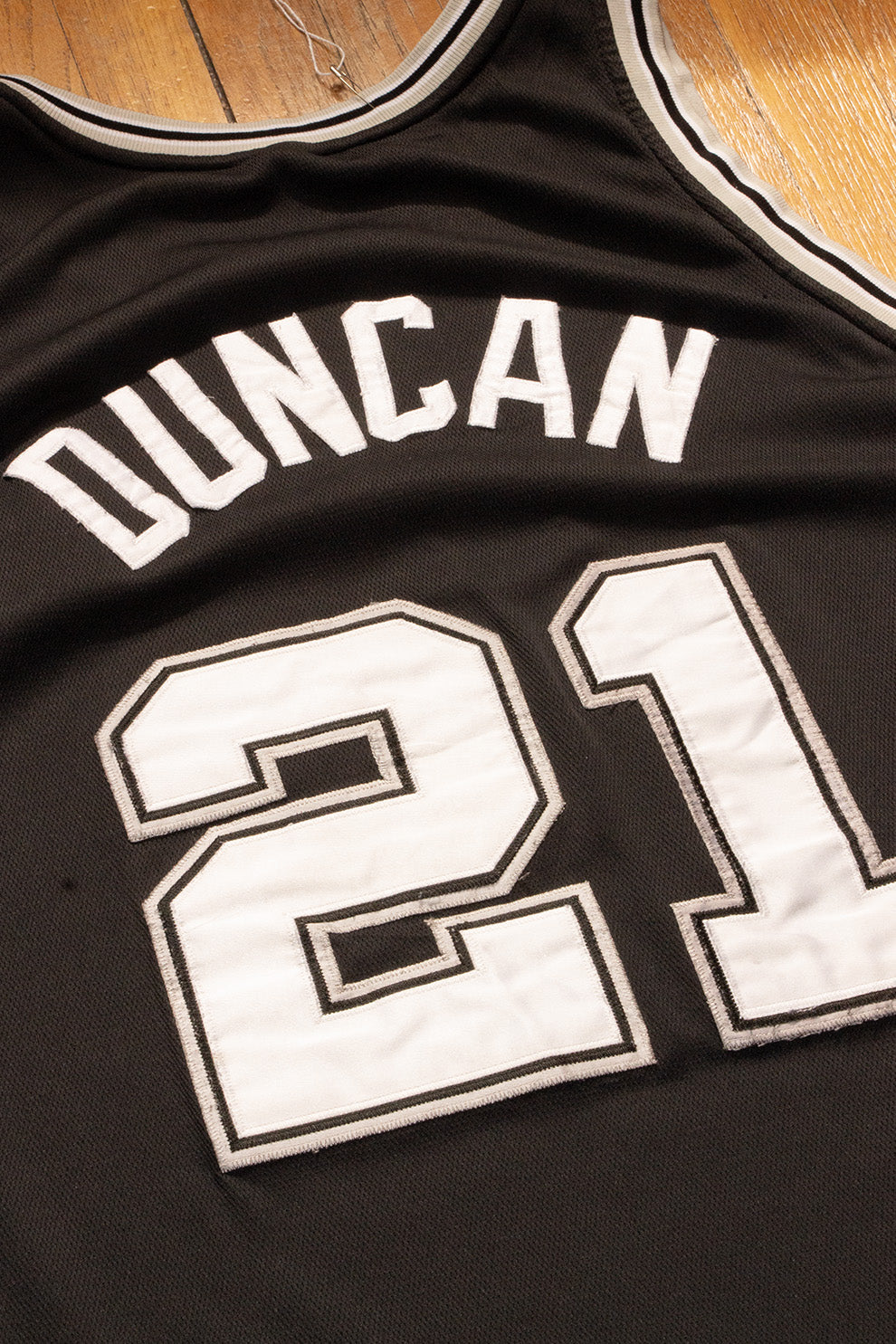 Maillot Authentic Tim Duncan San Antonio Spurs