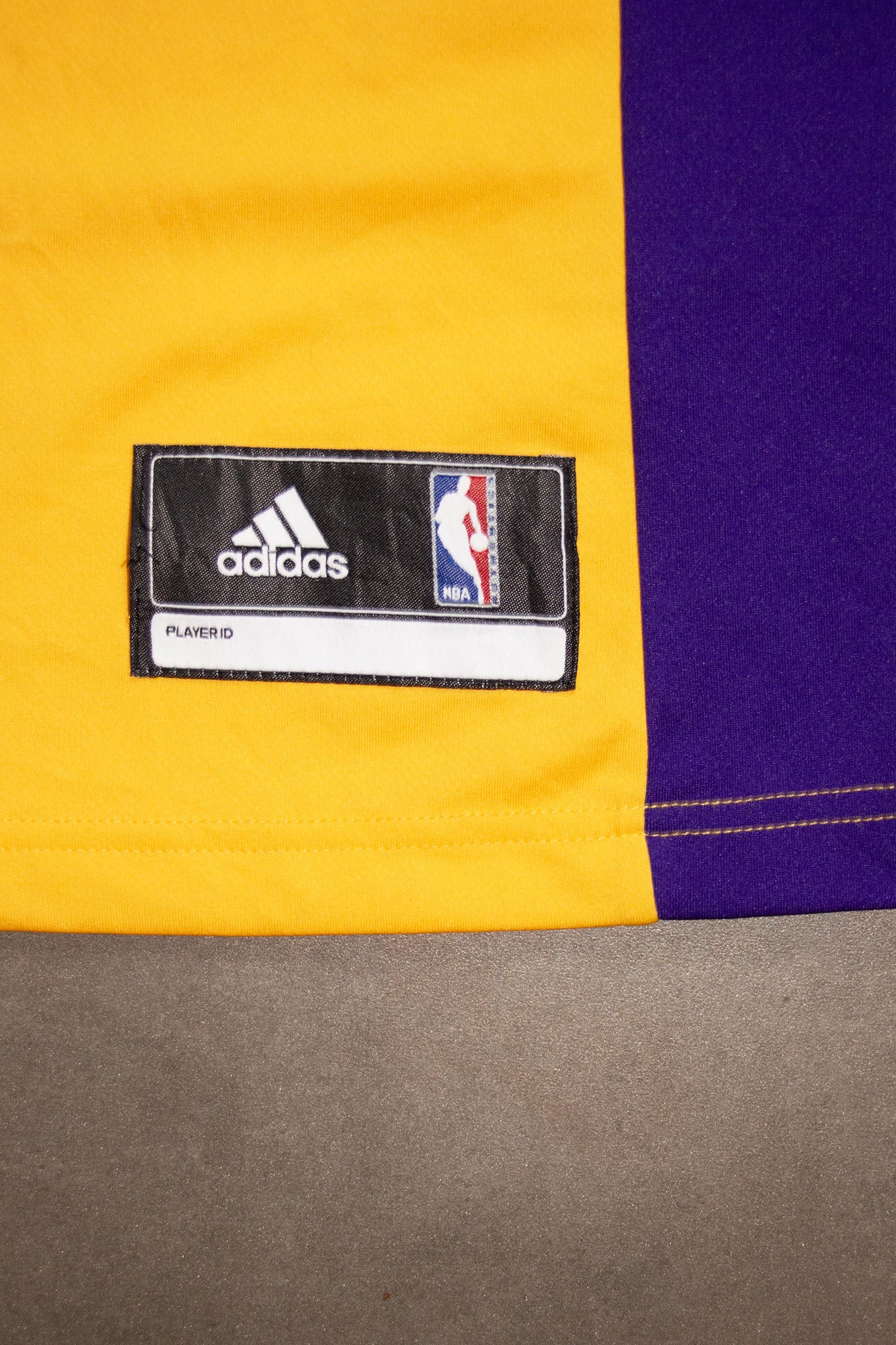 Kobe Bryant Los Angeles Lakers Yellow Replica Jersey