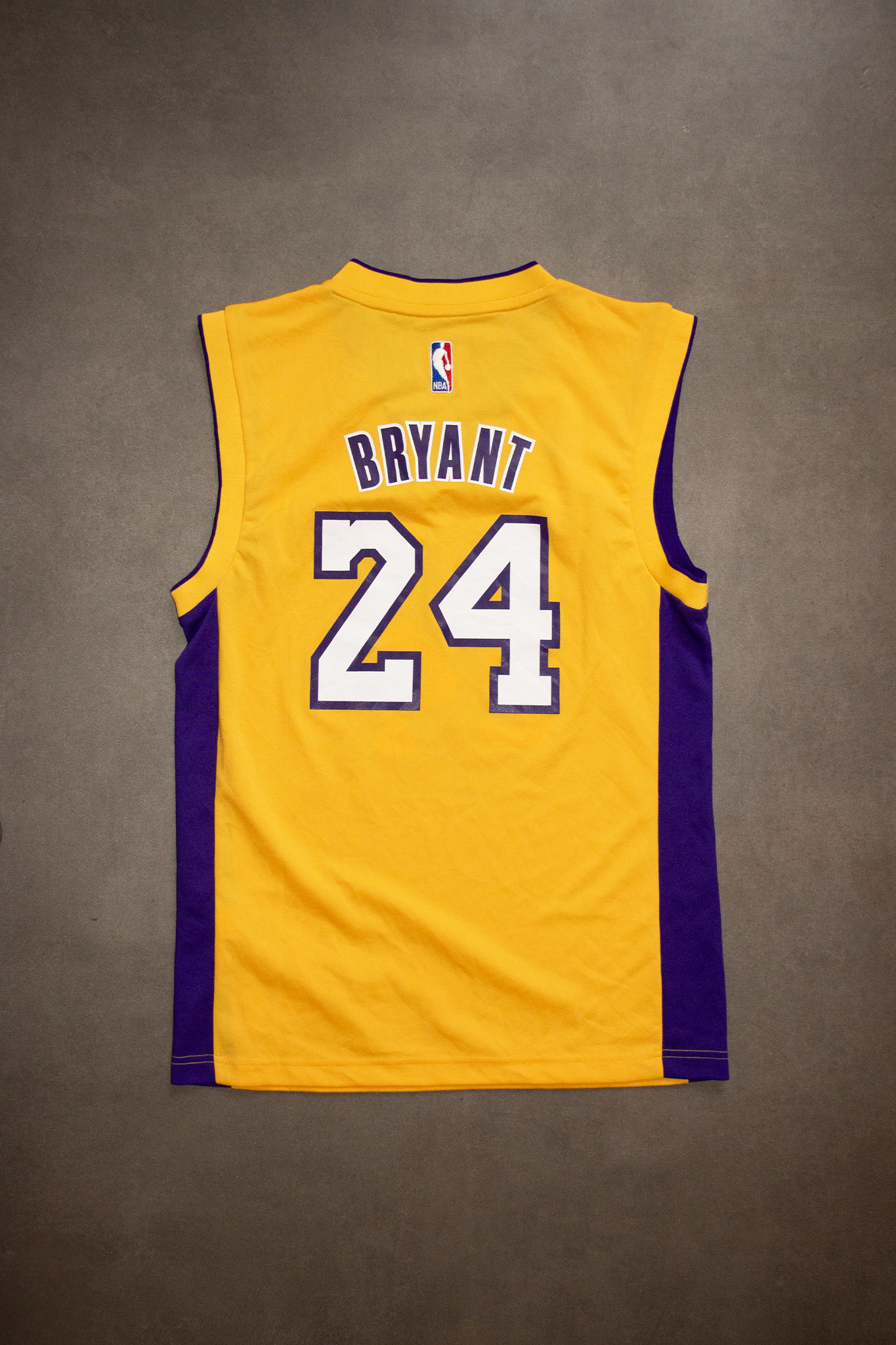 Kobe Bryant Los Angeles Lakers Yellow Replica Jersey