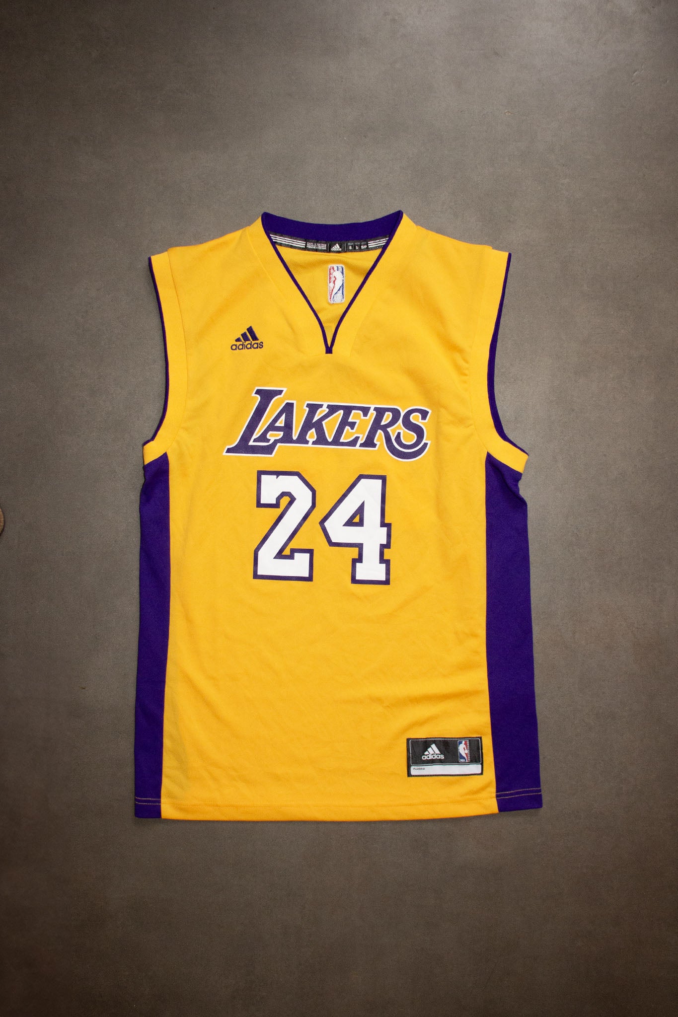 Kobe Bryant Los Angeles Lakers Yellow Replica Jersey