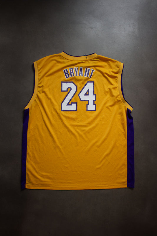 Maillot Kobe Bryant Los Angeles Lakers Jaune Réplica