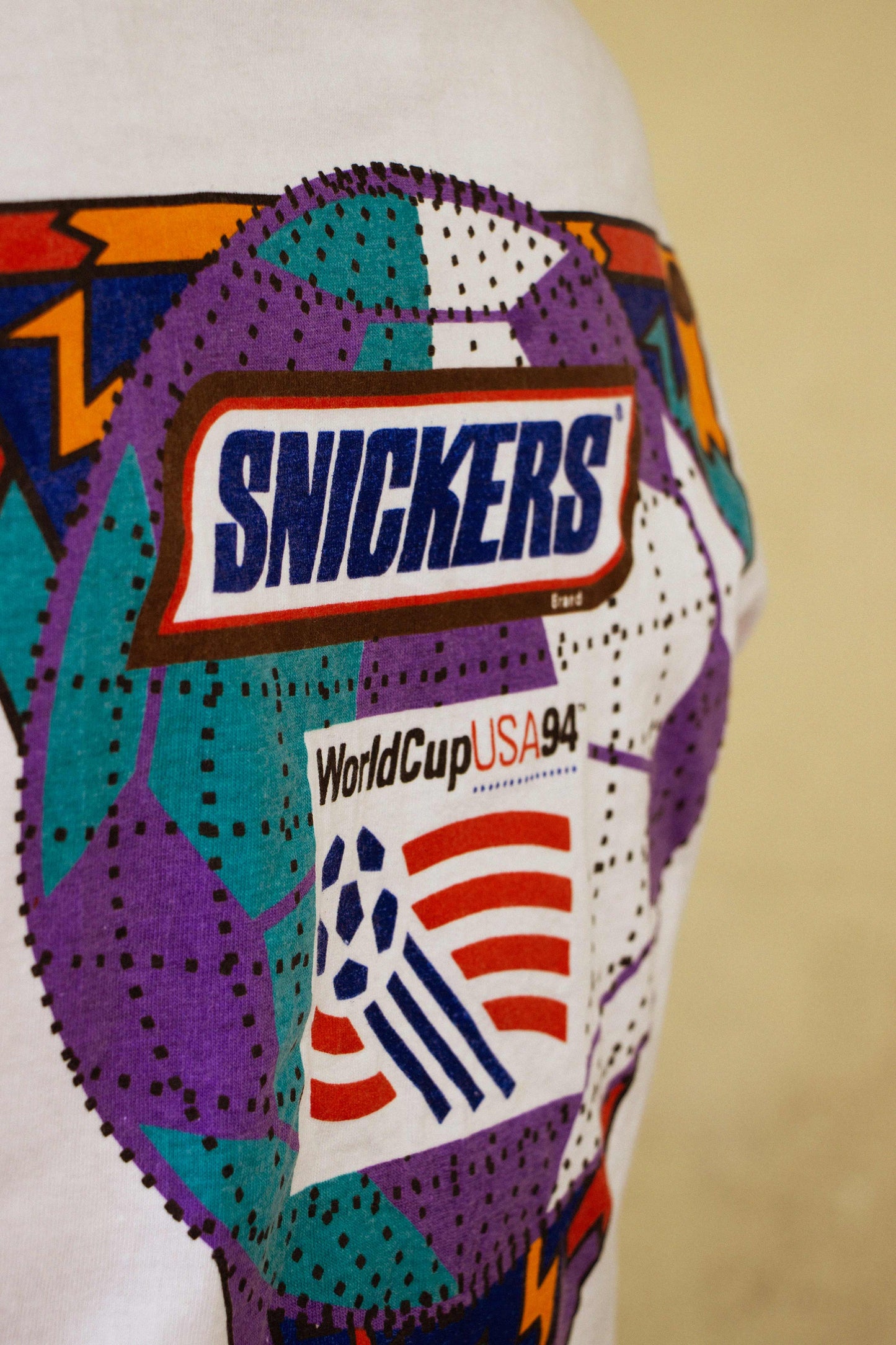 T-shirt Snickers WorldCup USA 1994