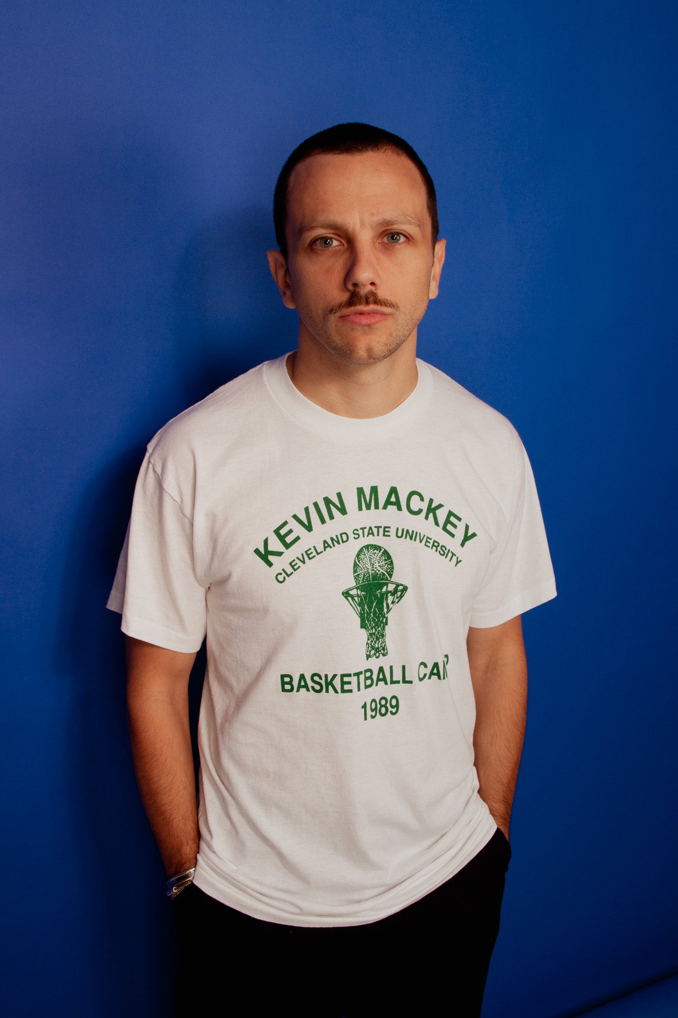 T-shirt Basketball Camp Kevin Mackay 1989 Single Stitch