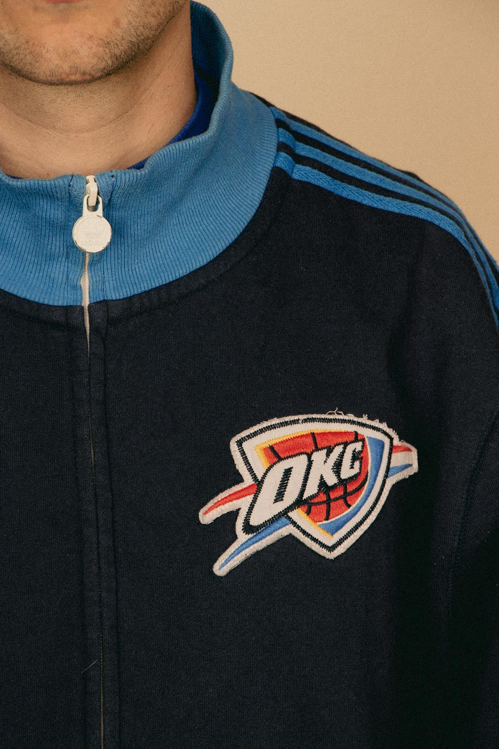 Sweat zippé Thunder d'Oklahoma City