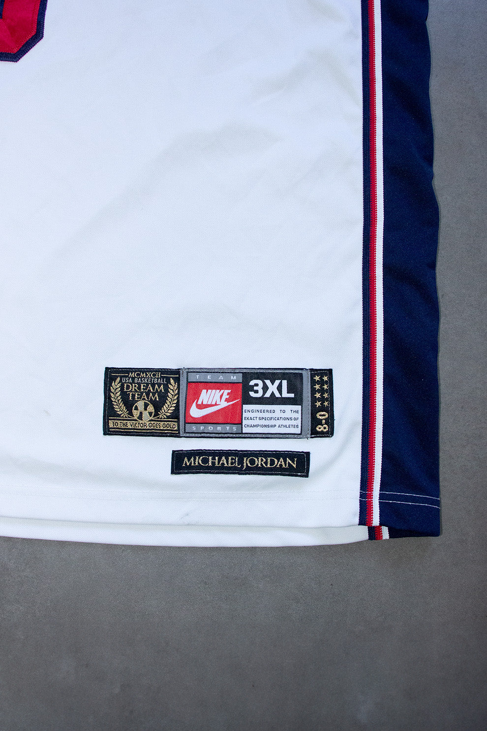 Maillot Michael Jordan Dream Team 1992 (Réédition Nike 2000s)