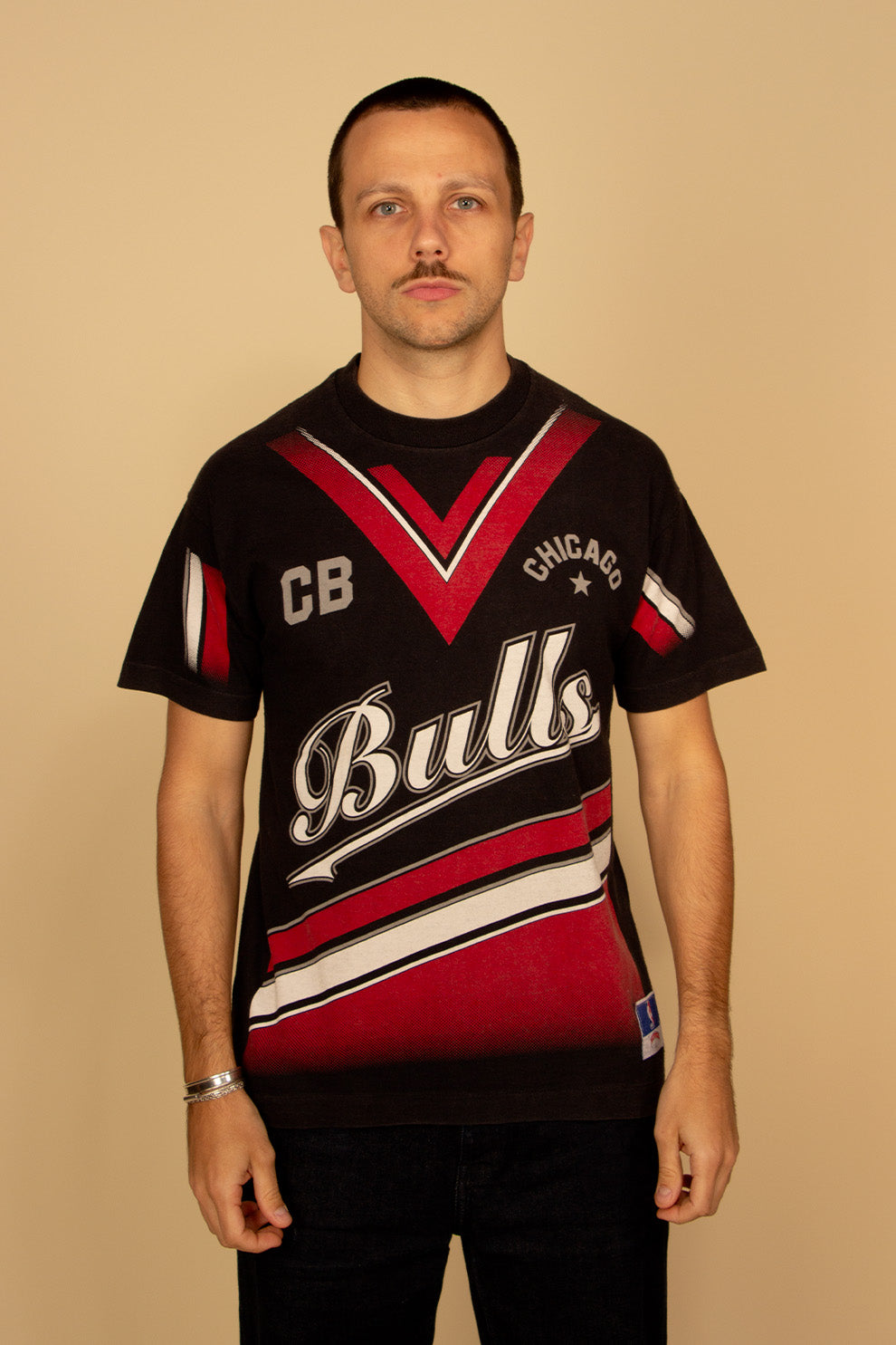 T-shirt Graphic Chicago Bulls Vintage